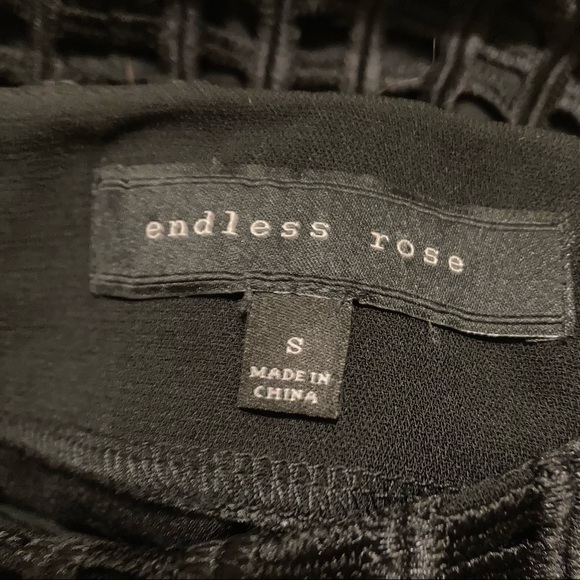 - ENDLESS ROSE Black see-through window pane skirt - Picture 10 of 11